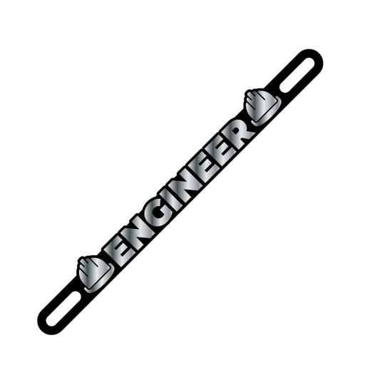 Car Plate Badge: Engineer