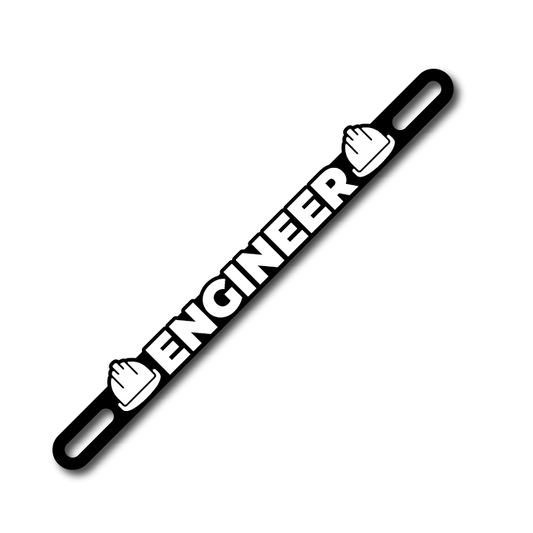 Car Plate Badge: Engineer