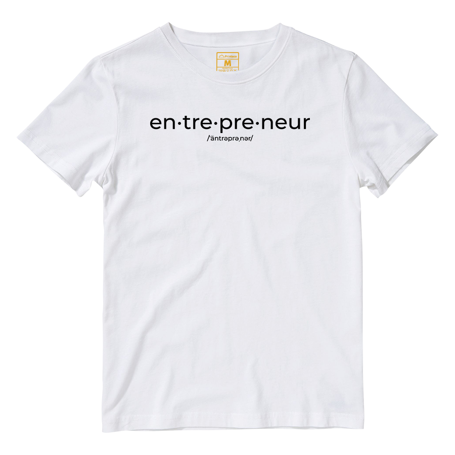 Cotton Shirt: Entrepreneur Pronunciation