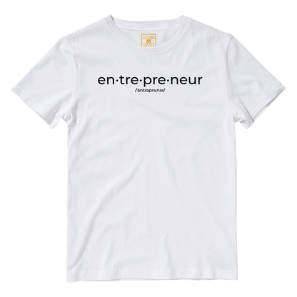 Cotton Shirt: Entrepreneur Pronunciation