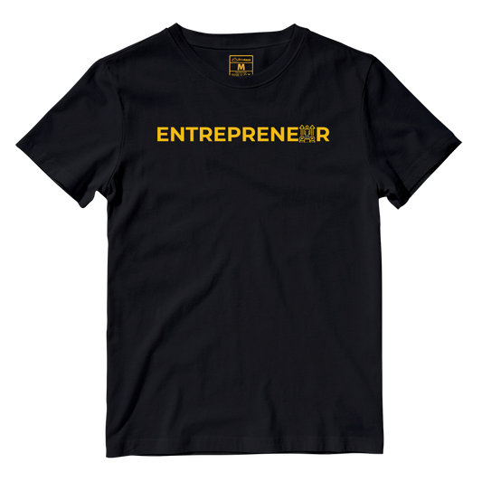 Cotton Shirt: Entrepreneur Yellow