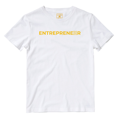 Cotton Shirt: Entrepreneur Yellow