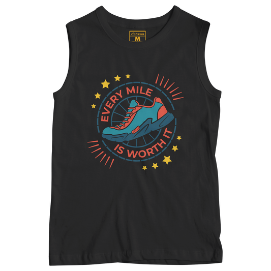 Sleeveless Drifit Shirt: Every Mile Worth