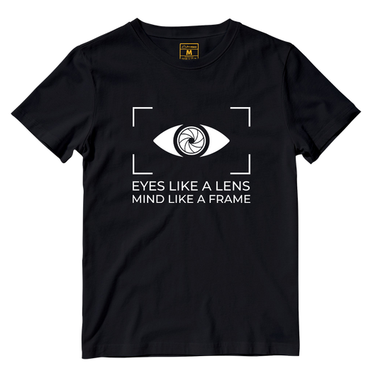 Cotton Shirt: Eyes Like a Lens, Mind like a Frame