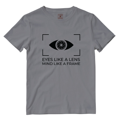 Cotton Shirt: Eyes Like a Lens, Mind like a Frame