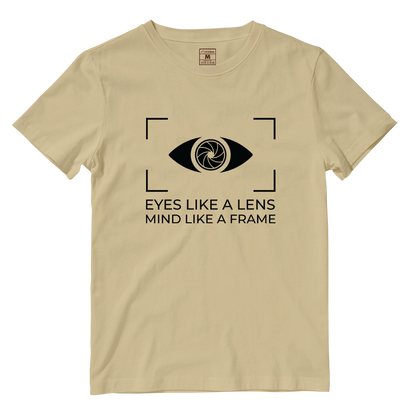 Cotton Shirt: Eyes Like a Lens, Mind like a Frame