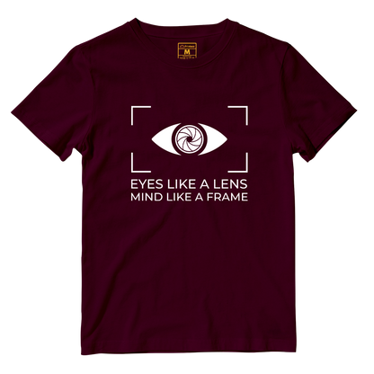 Cotton Shirt: Eyes Like a Lens, Mind like a Frame