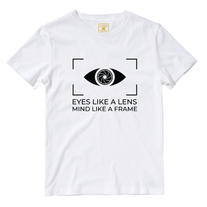 Cotton Shirt: Eyes Like a Lens, Mind like a Frame