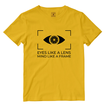 Cotton Shirt: Eyes Like a Lens, Mind like a Frame