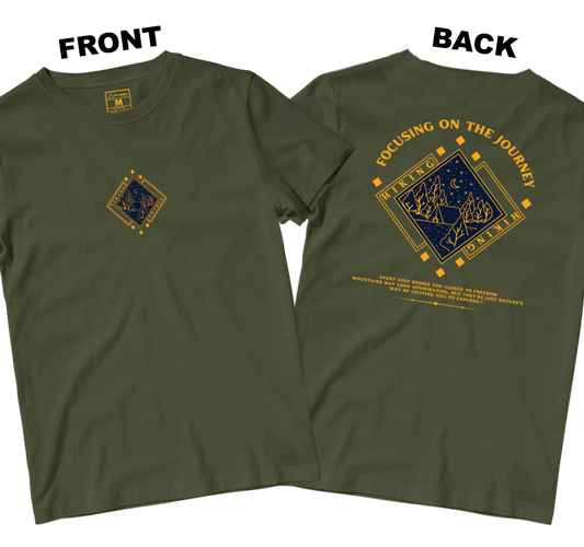 Drifit Shirt: FOCUSING ON THE JOURNEY  (Front and Back)