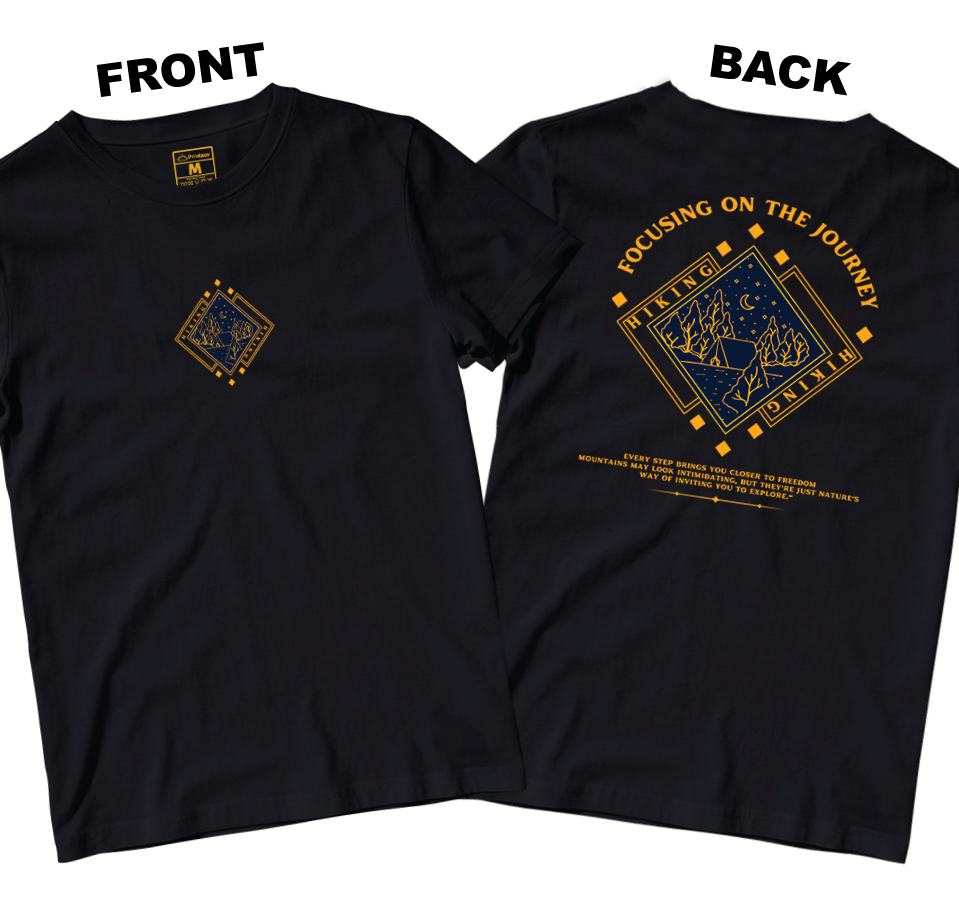 Drifit Shirt: FOCUSING ON THE JOURNEY  (Front and Back)