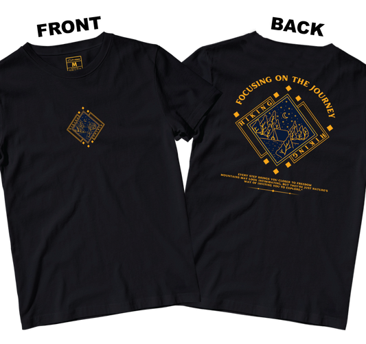 Drifit Shirt: FOCUSING ON THE JOURNEY  (Front and Back)