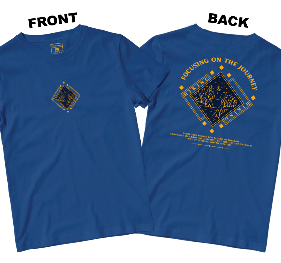 Drifit Shirt: FOCUSING ON THE JOURNEY  (Front and Back)