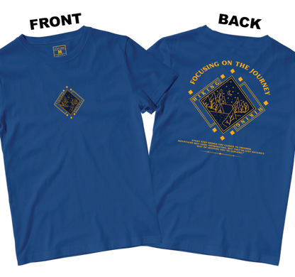 Drifit Shirt: FOCUSING ON THE JOURNEY  (Front and Back)