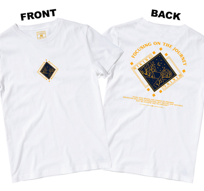 Drifit Shirt: FOCUSING ON THE JOURNEY  (Front and Back)