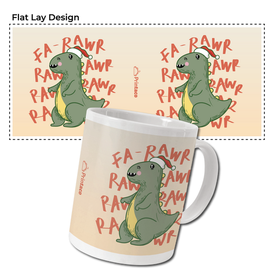 11oz Ceramic Mug: Fa-Rawr
