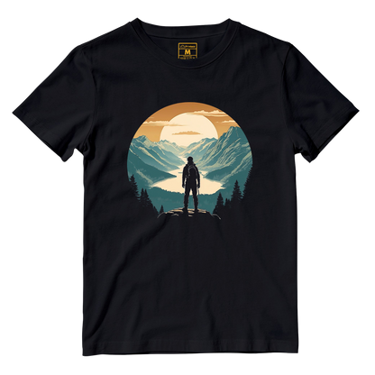 Cotton Shirt: Face Sunset