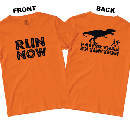 Drifit Shirt: Faster Than Extinction (Front and Back)