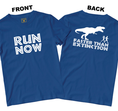Drifit Shirt: Faster Than Extinction (Front and Back)