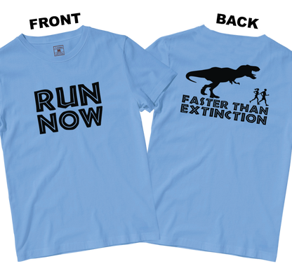 Drifit Shirt: Faster Than Extinction (Front and Back)