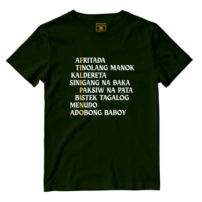 Cotton Shirt: Filipino Foods