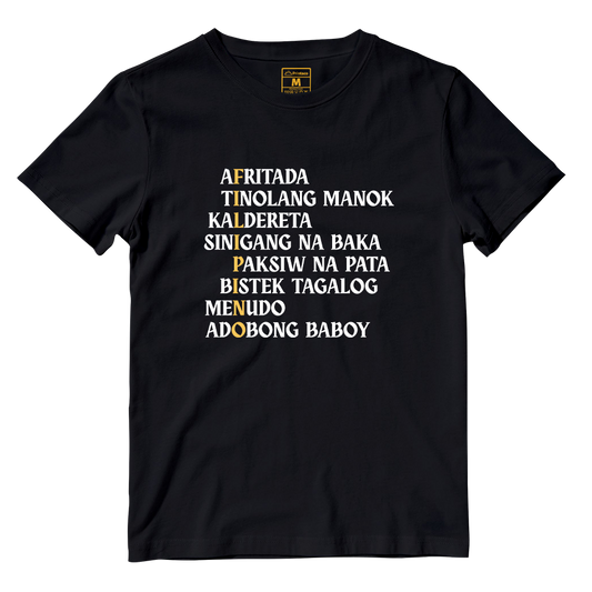Cotton Shirt: Filipino Foods