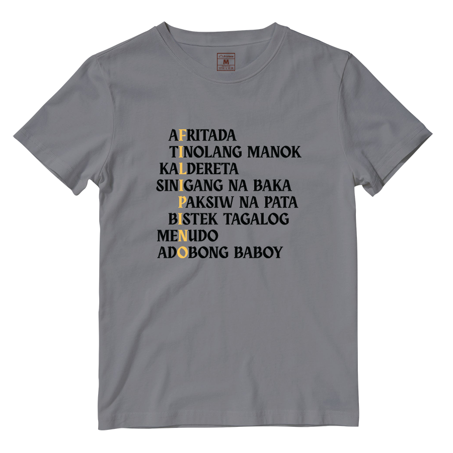 Cotton Shirt: Filipino Foods