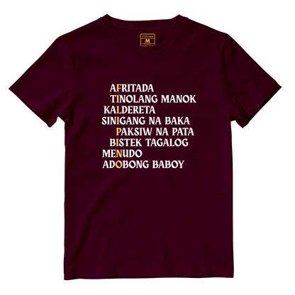 Cotton Shirt: Filipino Foods