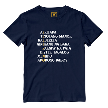Cotton Shirt: Filipino Foods