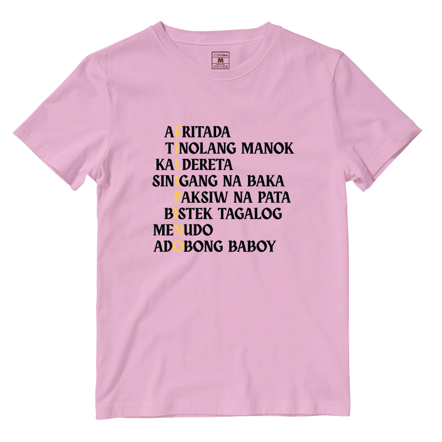Cotton Shirt: Filipino Foods