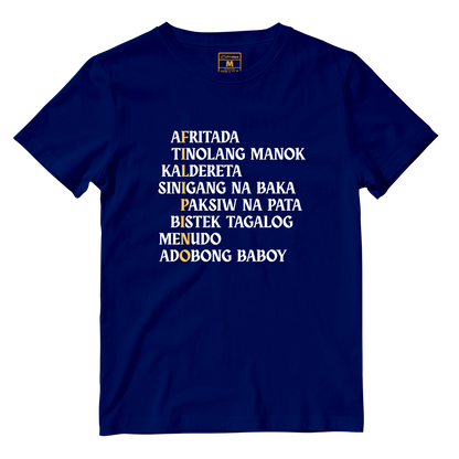 Cotton Shirt: Filipino Foods