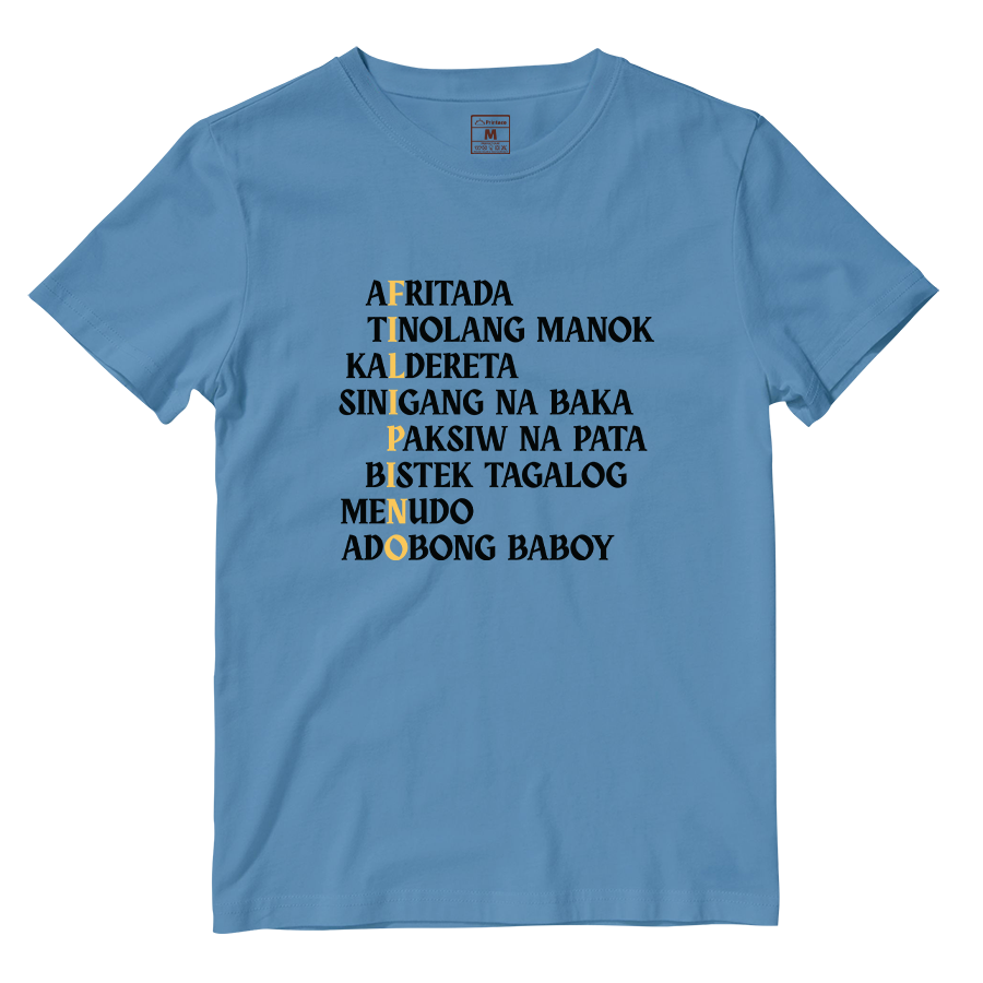 Cotton Shirt: Filipino Foods