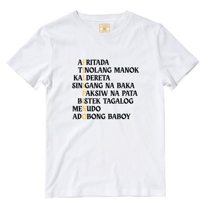 Cotton Shirt: Filipino Foods