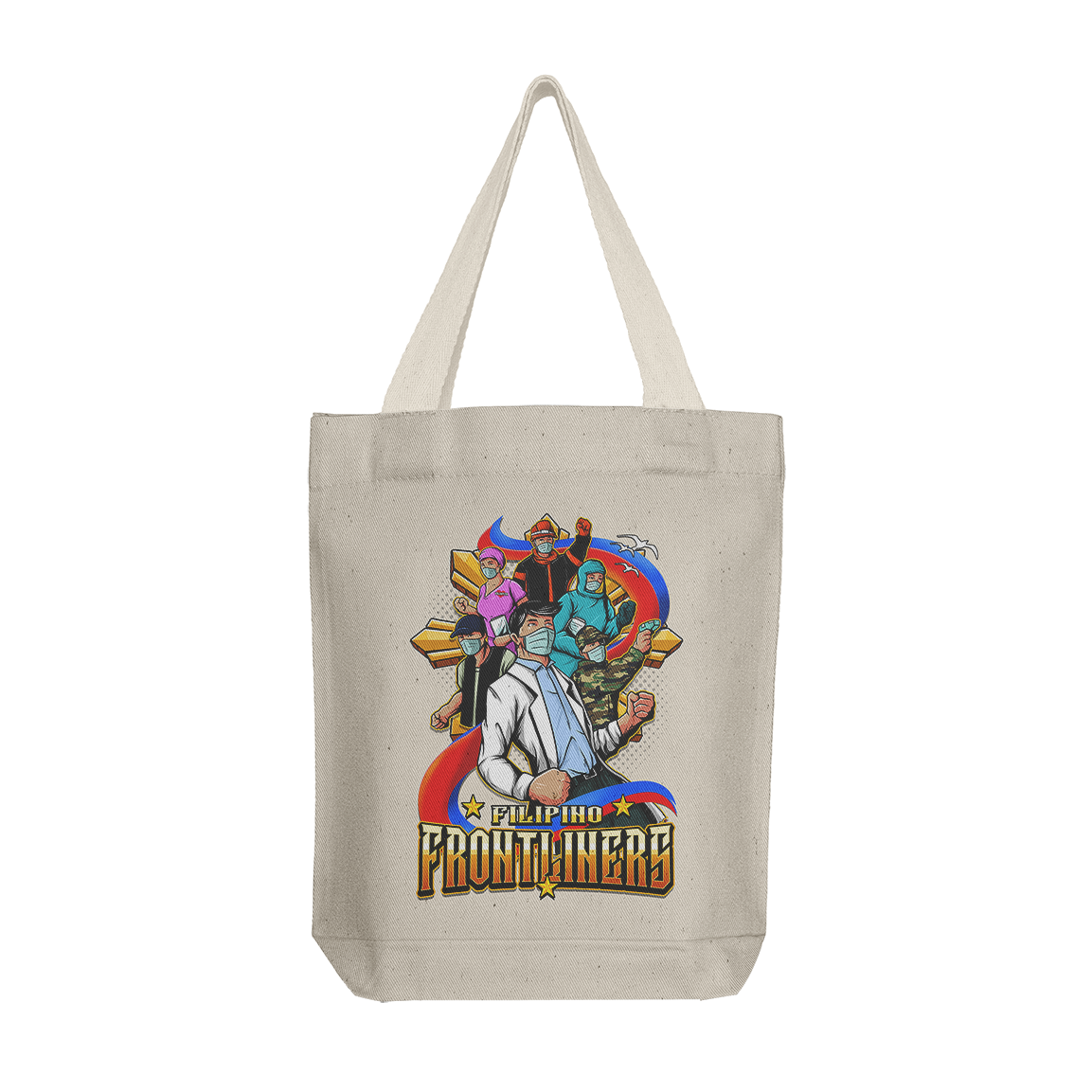 Tote Bag: Filipino Frontliners