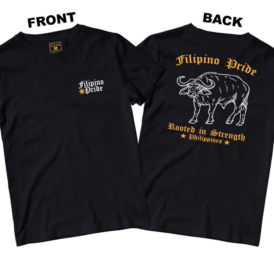 Cotton Shirt: Filipino Pride (Front and Back)