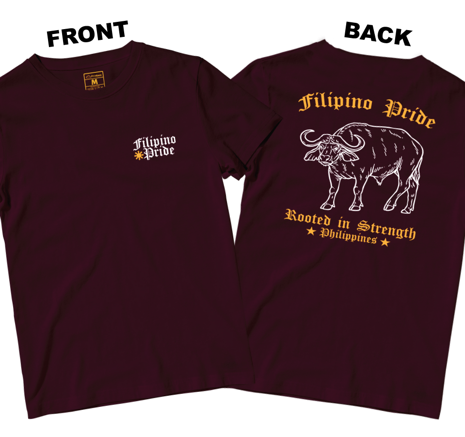 Cotton Shirt: Filipino Pride (Front and Back)