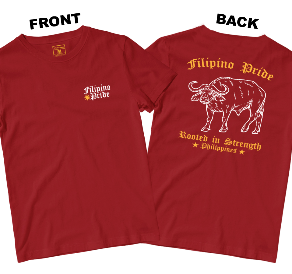 Cotton Shirt: Filipino Pride (Front and Back)