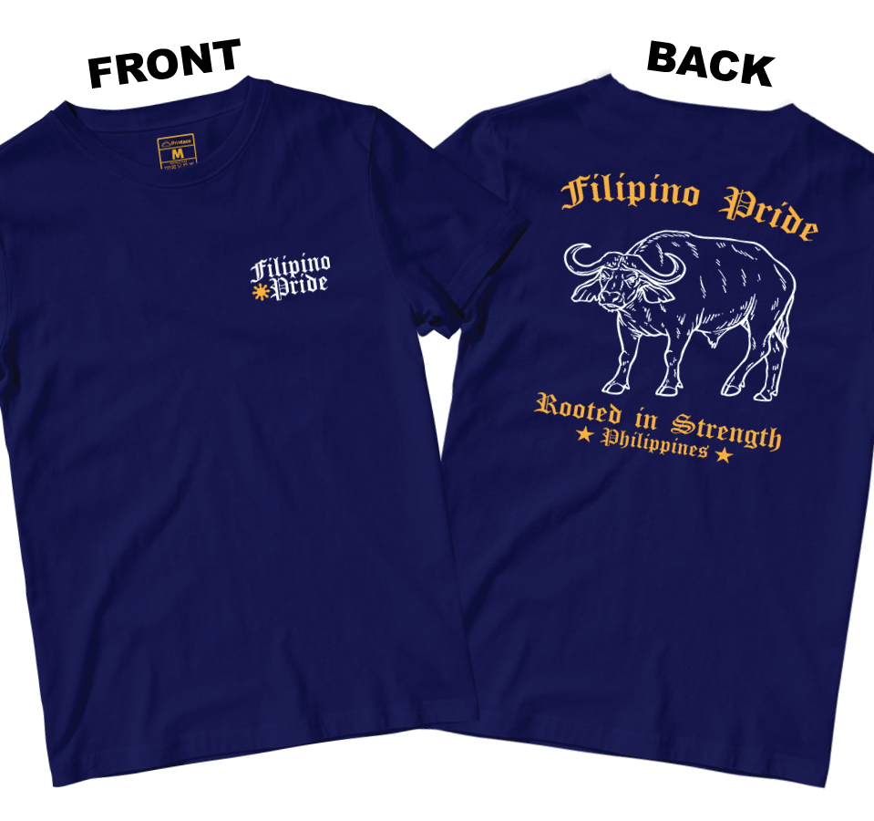 Cotton Shirt: Filipino Pride (Front and Back)