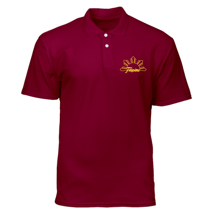 Cotton Polo Shirt: Filipino Sun Pocket