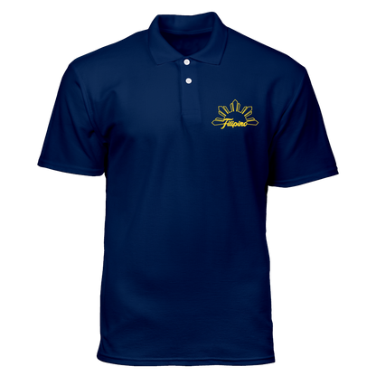 Cotton Polo Shirt: Filipino Sun Pocket