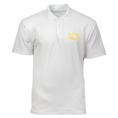 Cotton Polo Shirt: Filipino Sun Pocket