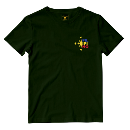 Cotton Shirt: Filipino Three Stars and a Sun Pocket