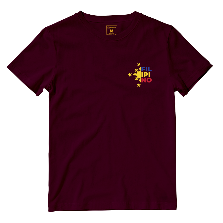 Cotton Shirt: Filipino Three Stars and a Sun Pocket