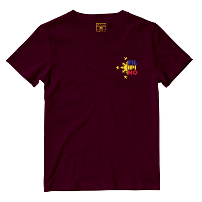 Cotton Shirt: Filipino Three Stars and a Sun Pocket