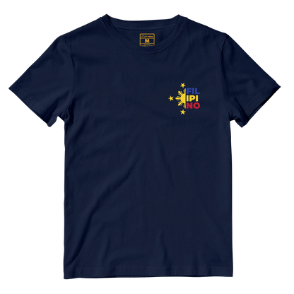 Cotton Shirt: Filipino Three Stars and a Sun Pocket