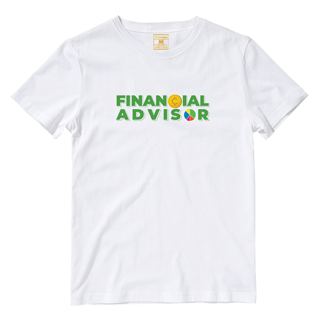 Cotton Shirt: Financial Advisor Coin