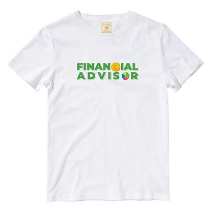 Cotton Shirt: Financial Advisor Coin