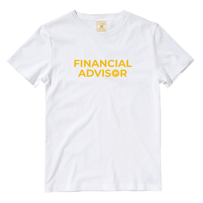 Cotton Shirt: Financial Advisor Yellow