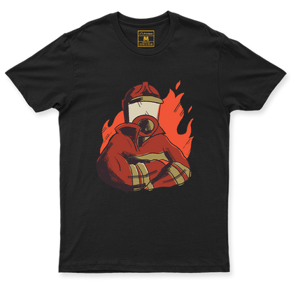 C. Spandex Shirt: Firefighter