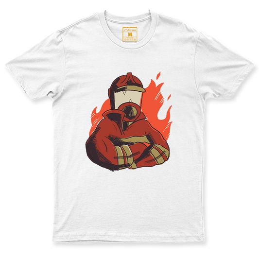 C. Spandex Shirt: Firefighter